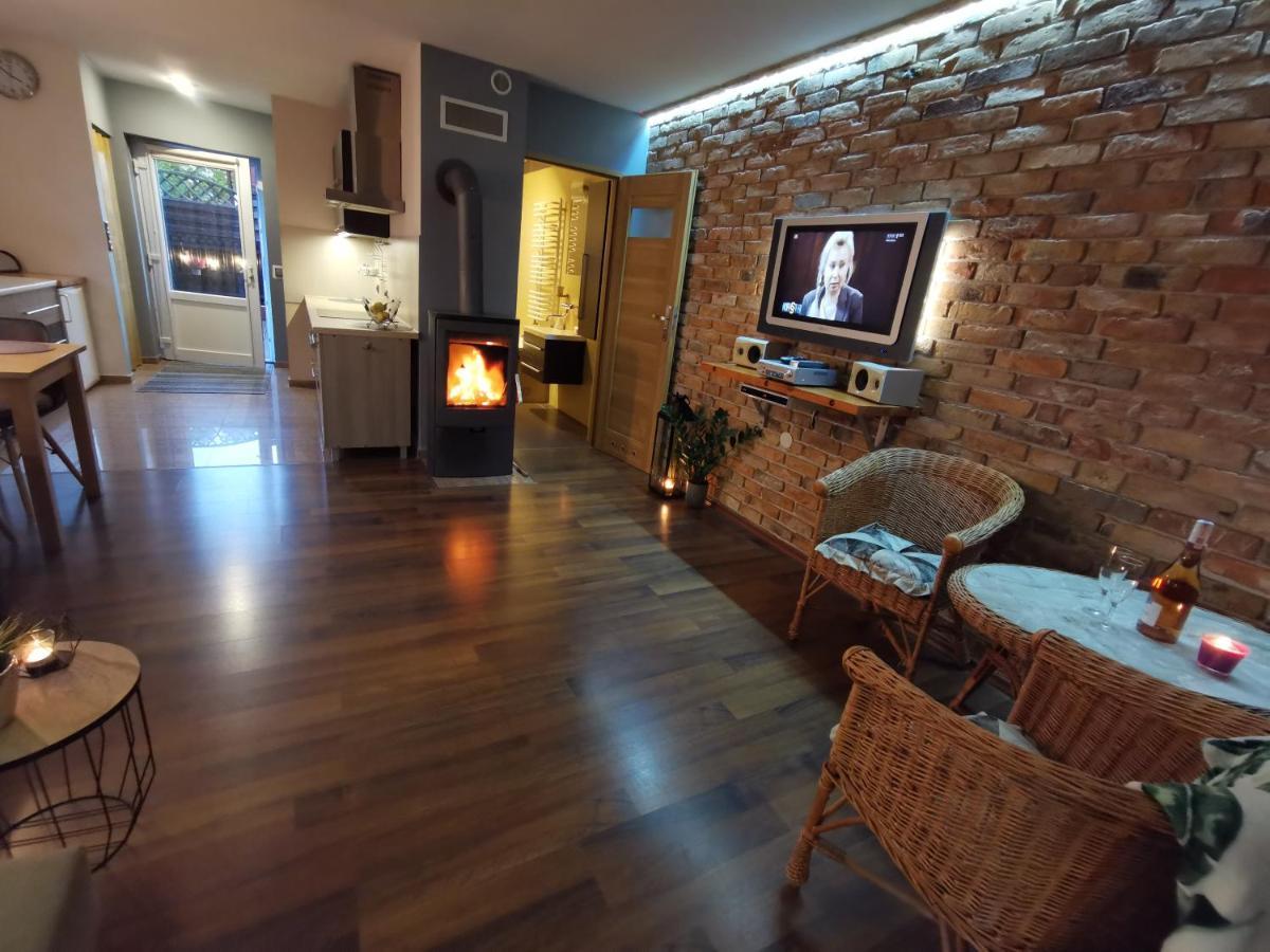 Appartamento Domagala Domek Z Kominkiem Łagów Esterno foto